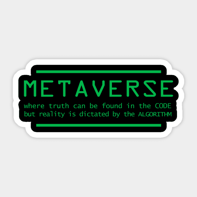 metaverse Sticker by the IT Guy 